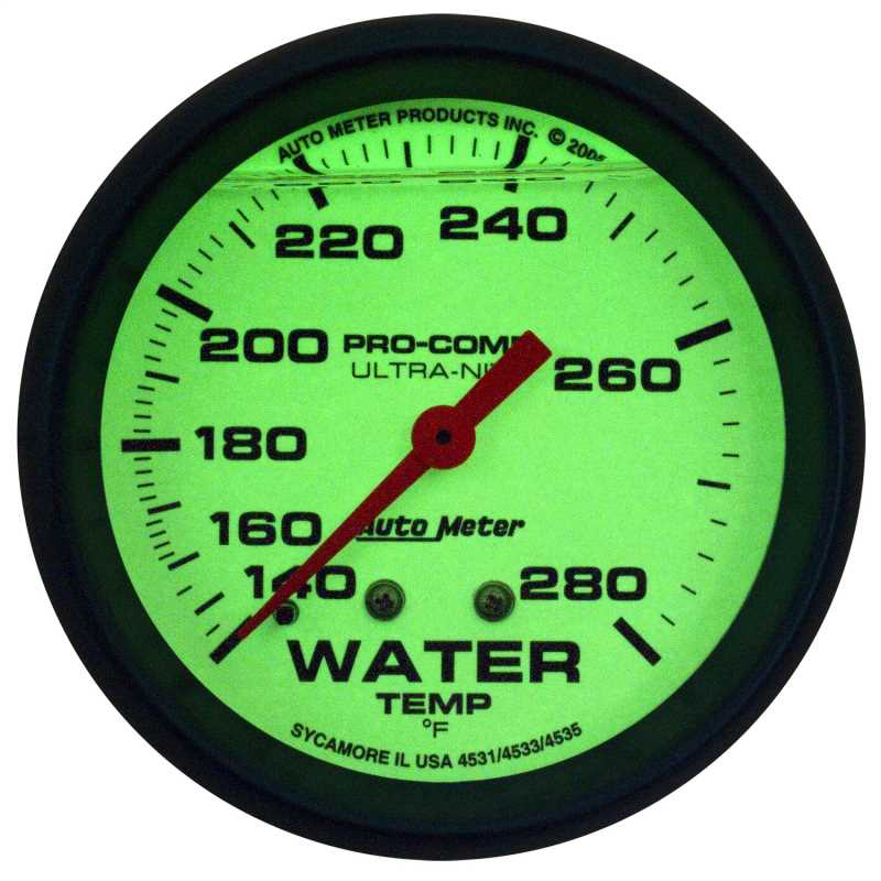 Ultra-Nite™ Water Temperature Gauge 4235